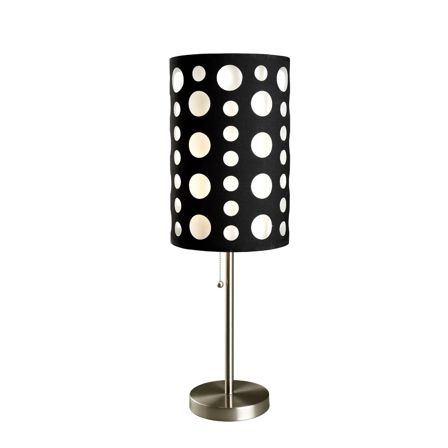 Black Metal Novelty Table Lamp