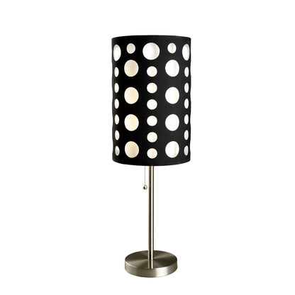 Black Metal Novelty Table Lamp