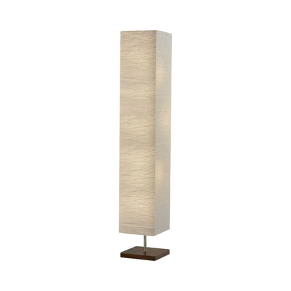 Contemporary Natural Column Floor Lamp