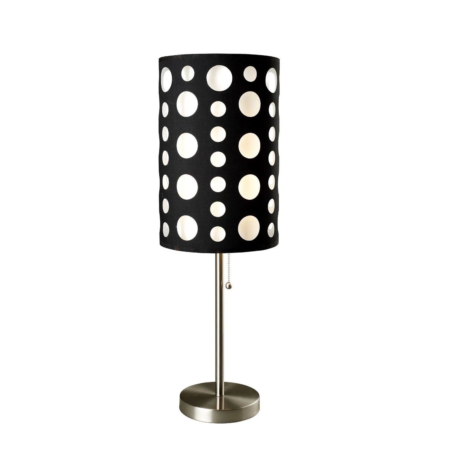 Black Metal Novelty Table Lamp