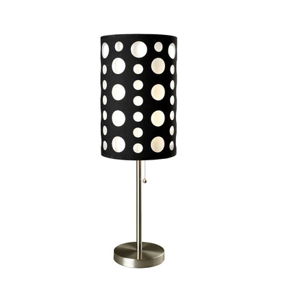 Black Metal Novelty Table Lamp