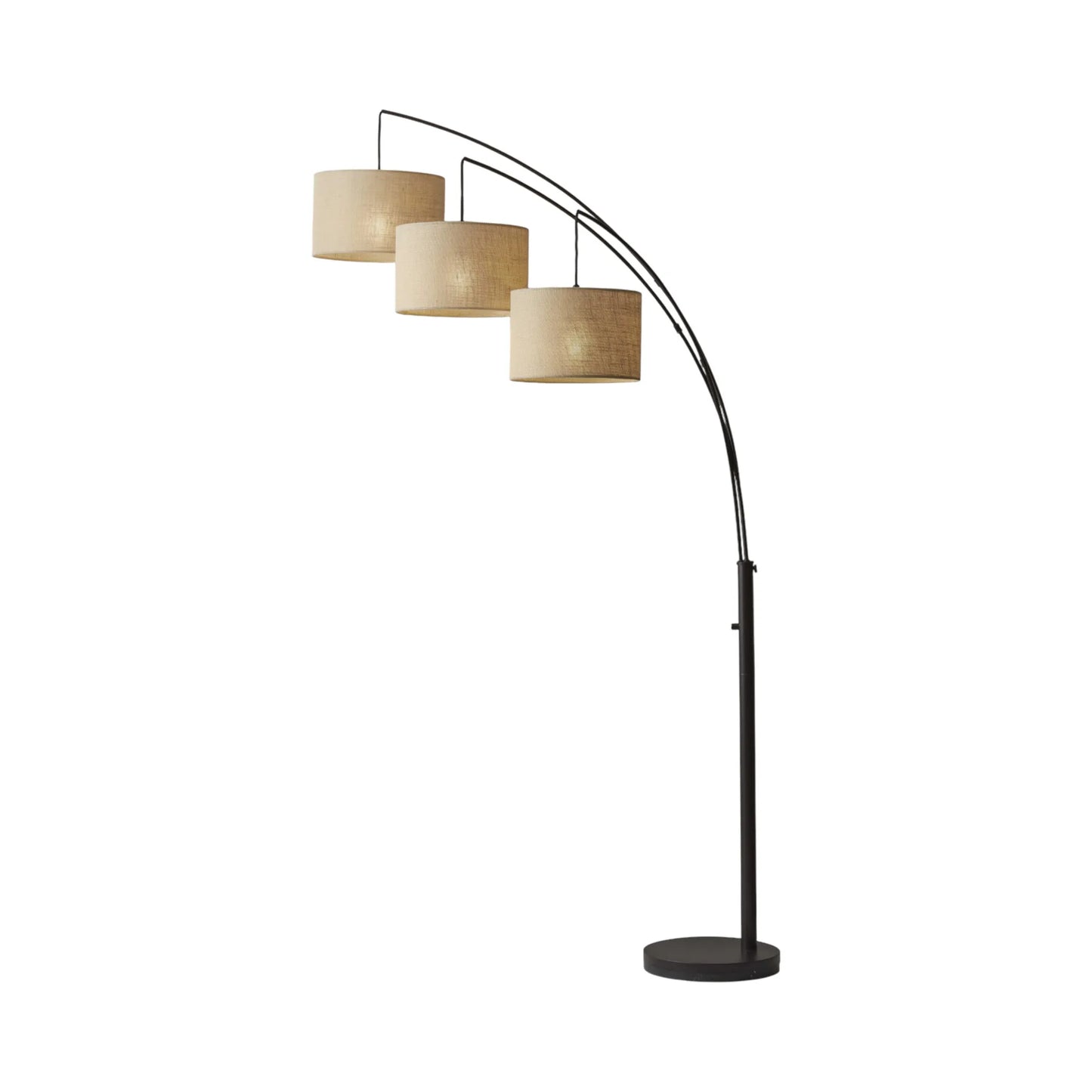 Silver Three-Light Tree Floor Lamp