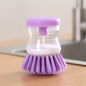 Wash Brush Liquid Soap Dispenser