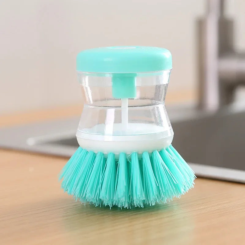 Wash Brush Liquid Soap Dispenser