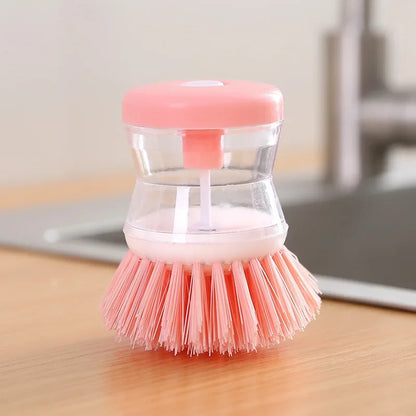 Wash Brush Liquid Soap Dispenser