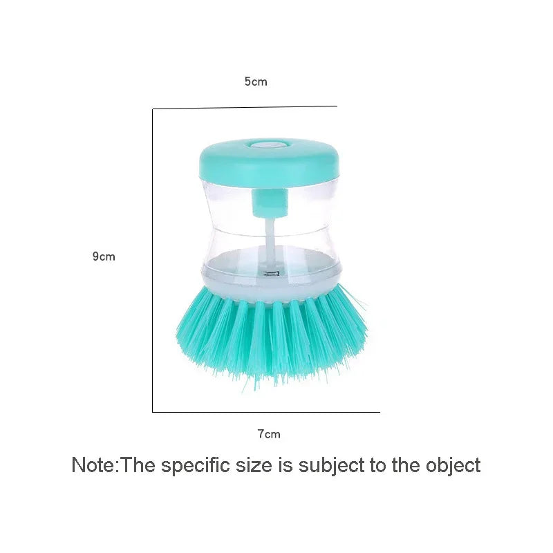 Wash Brush Liquid Soap Dispenser